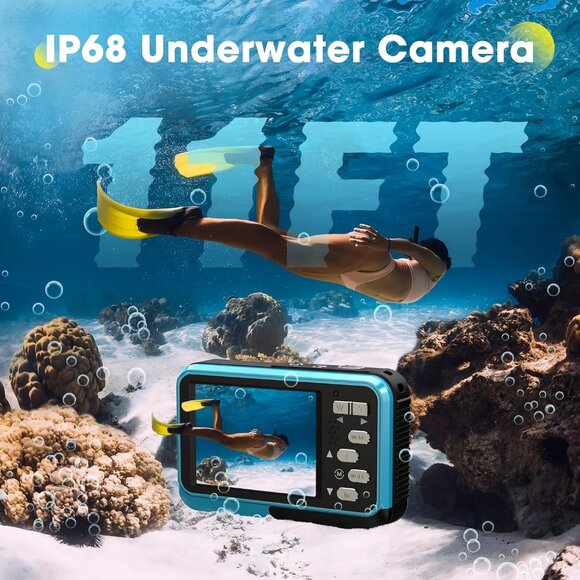 4K Waterproof Dual Screen Photo/Video Camera - Brand New - Picture 5 of 7